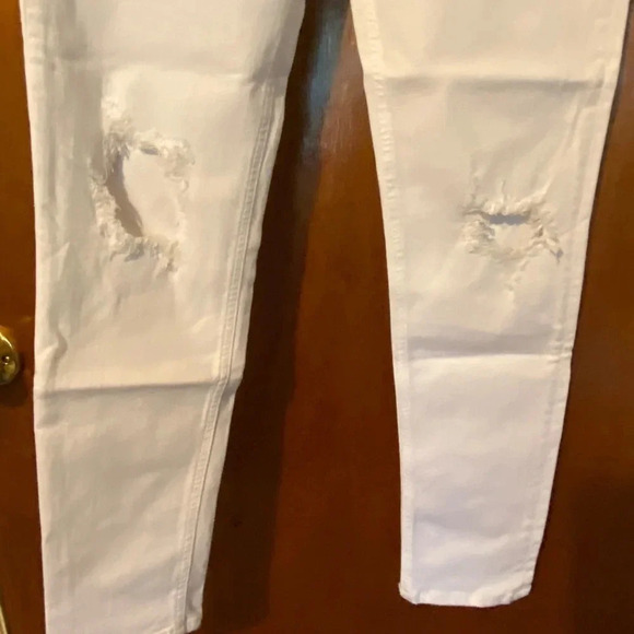 rag & bone classic destroyed capri jeans - Picture 5 of 12